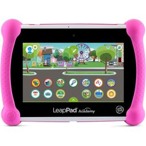 LeapFrog LeapPad Academy Kids Learning Tablet, Pink