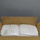 FURWEY Hazmat Suits 30 Pack Non-Hooded Protective Coveralls with Elastic Wrists, Ankles, (X-Large)