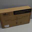 WALI Triple Monitor Mount, 3 Monitor Desk Mount for 13-27 inch Computer Screens, Holds up to 22 lbs, Triple Monitors Stand for Desk, with Tilt, Swivel, Rotation, VESA 75/100mm (M003S), Black