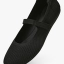 Arromic Ballet Flats for Women Round Toe Mary Jane Shoes Comfortable Dressy Women Flats Adjustable Straps Washable Knit Slip On Shoes
9