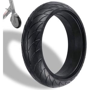 GYL 8 Inch Ninebot ES Front Tire - 8x2.125(159-42) 200x50 Tyre Replacement for Segway Ninebot ES1 ES2 ES3 ES4 E2 E2 Plus ES1L Electric Scooter, 8x2.0 inch Tyre (After installation 8 Inch)