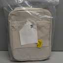 Travel Shoe Bag Holds 3 Pair of Shoes, Hezelf Shoe Storage Pouch for Travel and Daily Use, Travel Suitcase Shoe Organizer, Waterproof (Beige)