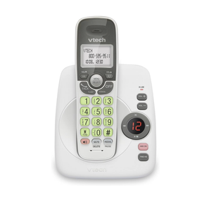VTech VG134 DECT 6.0 Cordless Phone with Digital Answering System, Full-Duplex Speakerphone, Backlit Keypad & Display, Caller ID/Call Waiting.