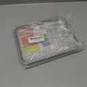 TeamFar Pure Stainless Steel Toaster Oven Pan Tray Ovenware, 7''x9.3''x1'', Heavy Duty & Healthy, Mirror Finish & Easy clean, Deep Edge, Dishwasher Safe (18/0 Steel)