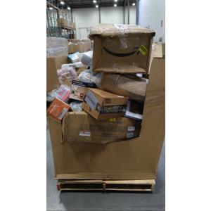 pallet of salvage items
