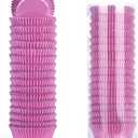 Gifbera Pink Foil Cupcake Liners Mini Size Muffin Baking Cups 300 Count, Pink