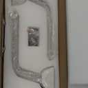 Toilet Safety Rails for Seniors  Adjustable Armrest, Space Saving, Stylish and Durable, Anti Slip and Anti Fall, Suitable for Elderly, Disabled, Pregnant Women with Armrest Toilet Safety Rail