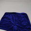 Women Sexy Two Piece Outfits Clubwear Velvet Long Sleeve Blazer Jacket Bodycon Shorts Set Night Party Club (XX-Large, Royal Blue)