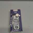 Bibs Pacifiers Color Collection, Set of 2 BPA-Free Latex Pacifiers Made in Europe, Round Nipple Baby Pacifier. (0+ Month (Pack of 2), Cloud Night)