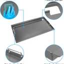 Full Size Griddle Inserts for Weber Summit 600 Series Grills, Flat Top Griddle for Summit E/S 640/650/660/670 Gas Grills with a Smoker Box, Replacement Parts for Weber 67552 Grates
