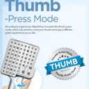 MakeFit Filtered Shower Head - 6 Modes High Pressure Handheld Shower Head with Filter Mineral Beads, Detachable Handheld Showerhead Set with Stainless Steel Hose and Shower Arm Bracket