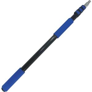 5-12FT Telescopic Extension Pole Reach to 26FT,Sturdy Aluminum Extension Pole Multi-Purpose Extension Pole with Universal Twist-on Metal Tip