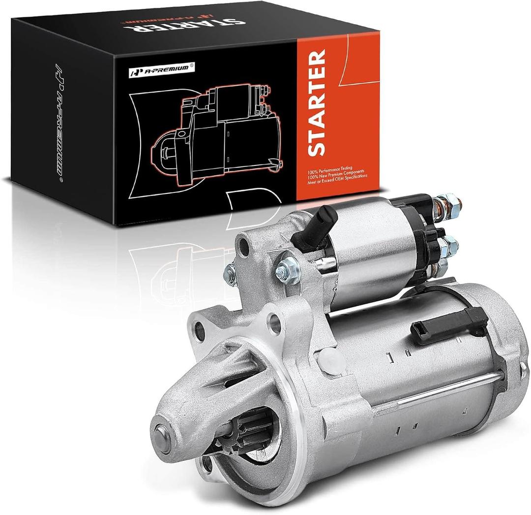 A-Premium Starter Motor Compatible with Ford F150 2013-2017 5.0L 6.2L, Expedition 2013-2014 5.4L, F250 F350 F450 F550 Super Duty 13-19 6.2L 6.8L, E150, E250 & Lincoln Navigator 13-14, 12V 1.6KW 12T CW