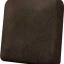 Couch Cushion Cover Leather-Look 1PC Stretch Chair Seat Slipcover for Living Room Individual Armchair Seat Cushion Cover, Pet-Friendly, Non-Slip, Easy Fit - Coffee