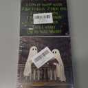 Halloween Witch's Brew Wooden Sign Decor - Kitchen Desk Block Sign for Home Table Shelf - 5 x 5 Inch.         Nitelat Fall Halloween Ghost Reading Sign,Fal Halloween Ghost Decorations for Home,Autumn Book Spooky Season Table Desk Decor Wooden Box Sig