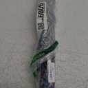 DKTIE Bathroom Window Privacy Film Decorative Films, Get Privacy While Still Letting Light Into Room, Included Tools Easy to Install, Static Cling Renter Frendly (B110-Blue, 17.7" x 118.1")