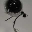 5.75" Headlight Housing Motorcycle 5 3/4 inch Round LED Headlight Bucket for Motorcycle Headlamp Mounting, Black