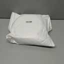 Round Plastic Plant Saucers Set, 6-Pack, 7.6 Inches (6.4 Inch Base) Pot Drip Trays, Ideal for Indoor and Outdoor Home Garden Flower Pot Containers. (White)