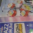 Upgraded Kids Drum Set for Toddlers w/ Light (All Plastic), Musical Gifts Toys for Boys Girls, Kids Jazz Drum Kit for Beginner Music Practice, Christmas Birthday Gift