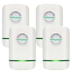 FYNONO Power Saver Pro X, 2025 Electricity Saving Box, Eco Volt Pro Energy Saving Device - Reduce Electricity Bills with Voltage Stabilizer & Current Balancer, US Plug 90V-250V 30KW, 4Pack