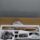 Ceiling Fans with Lights and Remote, 52 Inch Outdoor Ceiling Fan for Patios with Light 3 Downrods, 3 Blades Modern Ceiling Fan Noiseless Reversible DC Motor, Wood Fan for Farmhouse