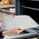25 Pack Disposable Foil Oven Liners, 18.5 x 15.5 Inch Aluminum Foil Liners for Electric Oven & Gas Oven, Oven Drip Pan Tray for Baking, Roasting, Grilling & Cooking