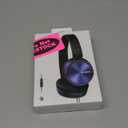 Sony MDR-ZX310AP ZX Series Wired On Ear Headphones with mic, Blue