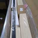 FREDBECK 30in x 80in Sliding Barn Door with 5FT Barn Door Hardware Kit Included Wood K Shape Solid Spruce Panel Need to Assembly