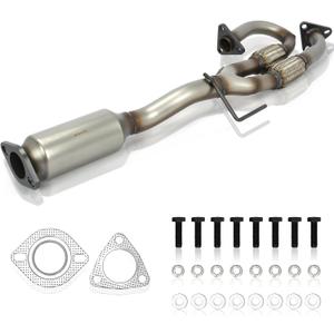 Catalytic Converter, QKVBKAU for Nissan Maxima 3.5L V6 | EPA Compliant Replacement | OBD II & High Flow Design | catalytic convertor Replaces OEM# 54875, 17387, 644003, 40981