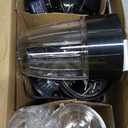 Ganiza Smoothie Blender, 900W Blenders for Shakes and Smoothies, 15-Piece Personal Blender and Grinder Combo for Kitchen, Smoothies Maker with 4 BPA-Free Portable Cup, Nutritious Recipe (Black)