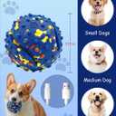 Pet Smart Interactive Dog Toys for Boredom, Motion Activated Dog Ball, Self Moving Dog Toy Balls for Small & Medium & Large Dogs, with USB Rechargeable, ETPU Material with Waterproof-Blue