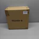 TODAYGO Bathroom Trash Can with Lid, Black 4 Gal 19.09-Inch, Kitchen Garbage Can, Narrow Waste Basket with Pop-Up Lid Office, & Small Spaces, Tall Plastic Trash Bin, Dog Proof Trash Can