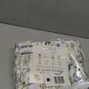 RUVANTI 100% Cotton Sheets  Queen Size Percale Bedding, Cooling & Breathable Floral Design, Durable with a Crisp, Soft & Comfortable Feel, 16" Deep Pocket, 4-Piece Set, Sweet Pea