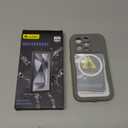 Lanhiem Magnetic for iPhone 16 Pro Case, IP68 Waterproof Dustproof Case, [Compatible with Magsafe] [Built-in Screen Protector] Full Body Heavy Duty Rugged Phone Cover 6.3 inch, Natural