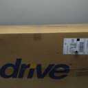 Drive Medical 11125PKSD-1 Commode Chair for Toilet with Padded Seat and Arms, Gray
