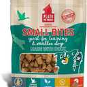Plato Pet Treats Air Dried Small Bites Dog Treats, Natural Bite Sized Real Meat & Duck, Grain Free & High Protein, Made in the USA, 6oz, Pack of 2, Best buy Date 09/17/2025