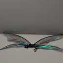 Fairy Wings for Adults, Butterfly Wings for Women, Halloween Dress Up Fairy Costumes Women Sparkling Angel Wings (Black)