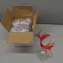 Joiedomi Mini Christmas 25 Pcs Clear Plastic Fillable Ball, 2.76 inches Ball Ornaments for Christmas Tree Hanging Decorations Indoor, Xmas Party Favors Supplies Presents