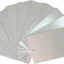 StayMax Aluminum Plant Label Tree Tags Garden Label Tag Outdoor Metal Label Stamping Blanks 25 Pack