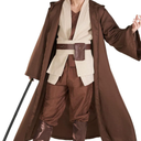 Morph Star Fantasy Hooded Robe Costume For Men - Space Cosplay Tunic Cloak For Halloween Parties And Events Size XL