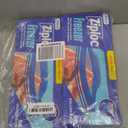 Ziploc Gallon Food Storage Freezer Bags, 132ct Total, Stay Open Design, Easy to Fill, 66 Count, 2 Pack, 132 Total