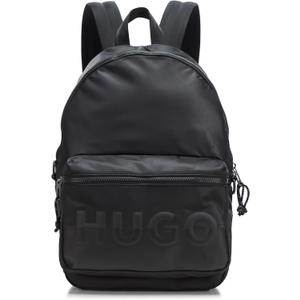 HUGO, Shade Logo Backpack, black gloss, PCE.