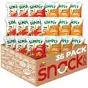 Simply, Cheetos White Cheddar Puffs & Crunchy Variety Pack, 0.875 Ounce (Pack of 36) (EXP 01/01/28)