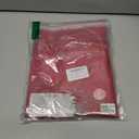 Women's Satin High Waisted Side Split Maxi Skirt Elastic Waistband Long Silk Skirts A-Line Skirts for Women (Red, L)