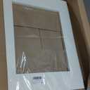 15 Pack 20x16 Picture Mats, Mixed Colors Frame Mattes for 11x14 Pictures Photo Frame Mat Core Bevel Cut Mat Board Show Kit for Photos, Prints, Artworks