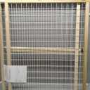Toddleroo by North States - Extra-Wide Wire Mesh Wooden Baby Gate: Pressure Mounted Baby Gate for Doorways - Adjustable 29.5 to 50 Inches Wide - 31 Inches Tall
