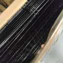 FDW Extra Large Dog Crate Dog Kennel Cage with Double Door,48 inch Folding Metal Wire Dog Cage with Removable Tray & Divider Panel, Pet Crate for Large Dogs, Black