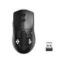Redragon M725 Honeycomb Shell Gaming Mouse Wireless, Ultra Lightweight 49g, 8000 DPI Tri-Mode BT5.1/2.4GHz/Type-C Wired Gamer Mouse with 2 Side Buttons, Macro Programmable for PC/Mac/Laptop, Black