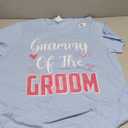 Grammy Of The Groom T-Shirt, Sky Blue, Size L