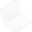 Paialco A5 Clear Plastic Storage Box, 6x8 Inch Flat Case Holder for Beads/Tools/Letters/Papers (Colourless)
